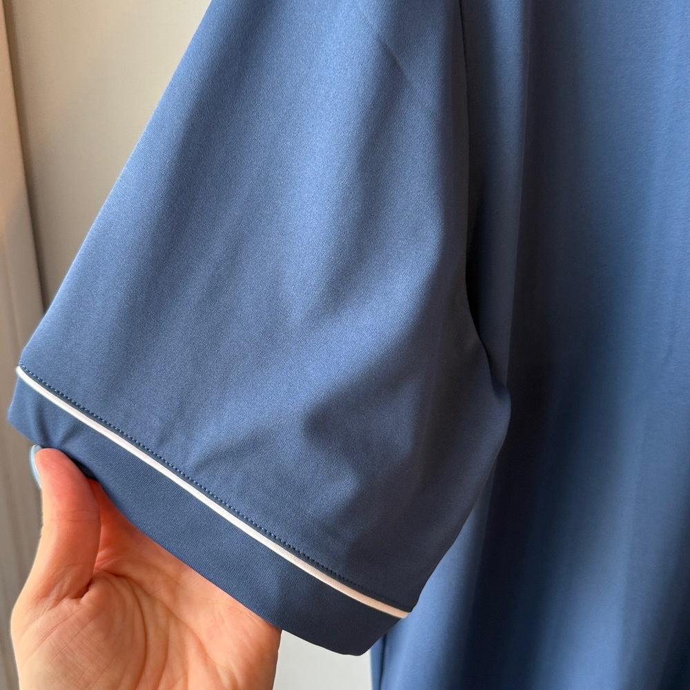 Adidas Toronto Maple Leaves Alumni Blue Polo - Picture 5 of 8